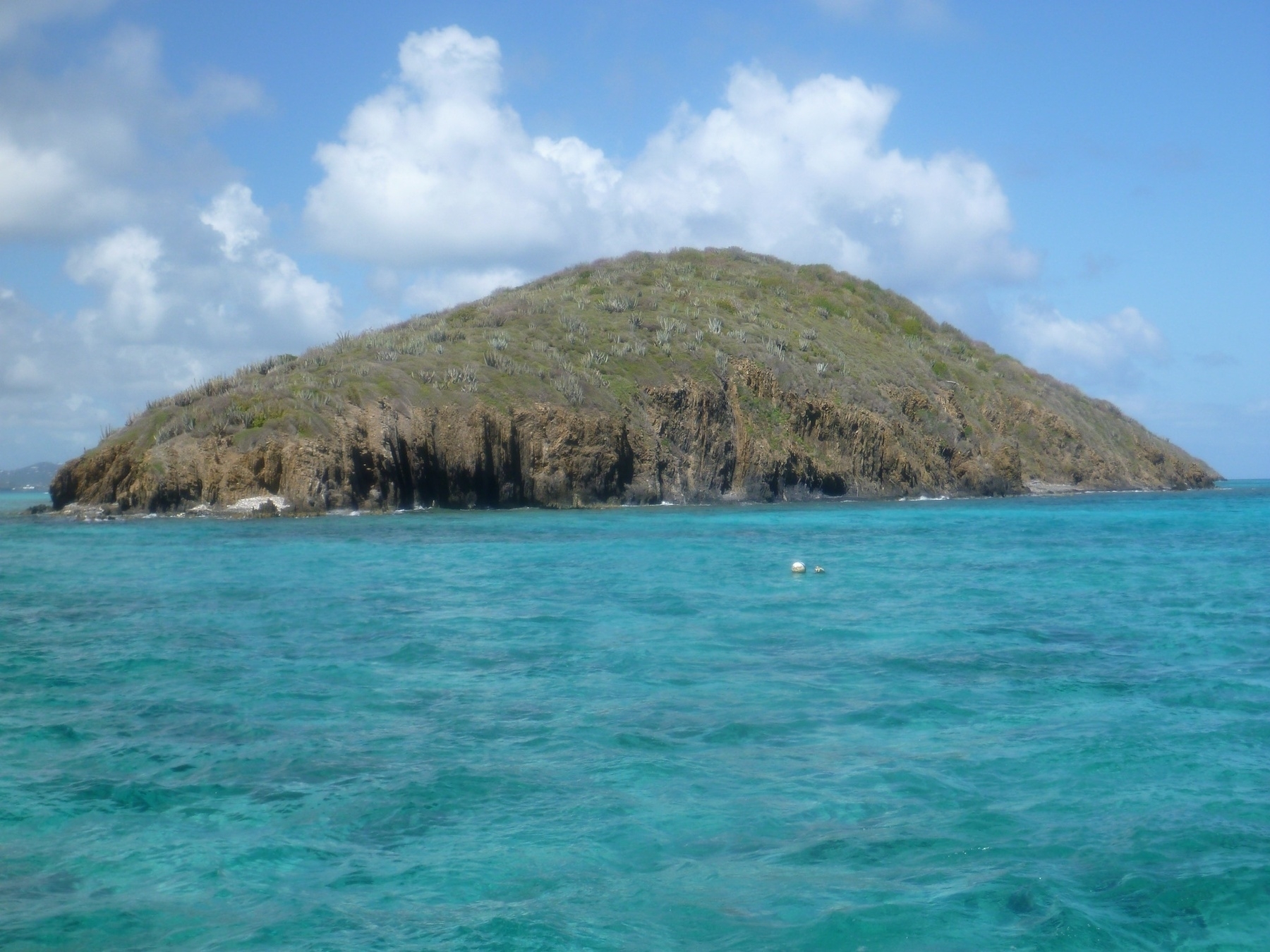 Buck Island is only accessible via boat; the primary activity here is snorkeling an underwater trail around the island’s reef.